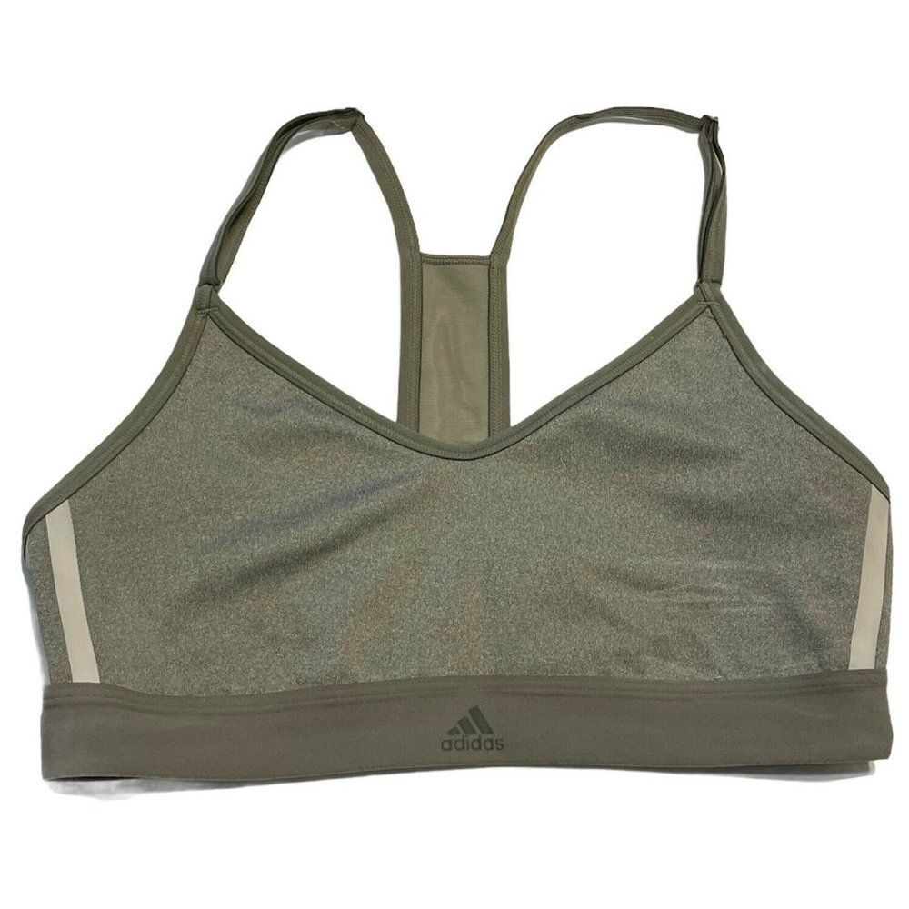 Adidas Woven 3 Stripe Sports Bra Ladies, Size